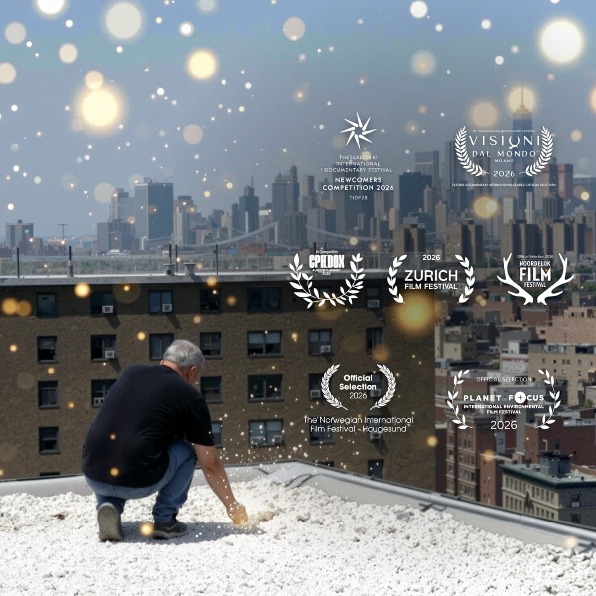 We Are Stardust — Screenings. Official selections: Thessaloniki International Documentary Festival (TIDF), CPH:DOX, The Norwegian International Film Festival Haugesund, Visioni dal Mondo Milano, Zurich Film Festival, Planet in Focus, Noordelijk Film Festival